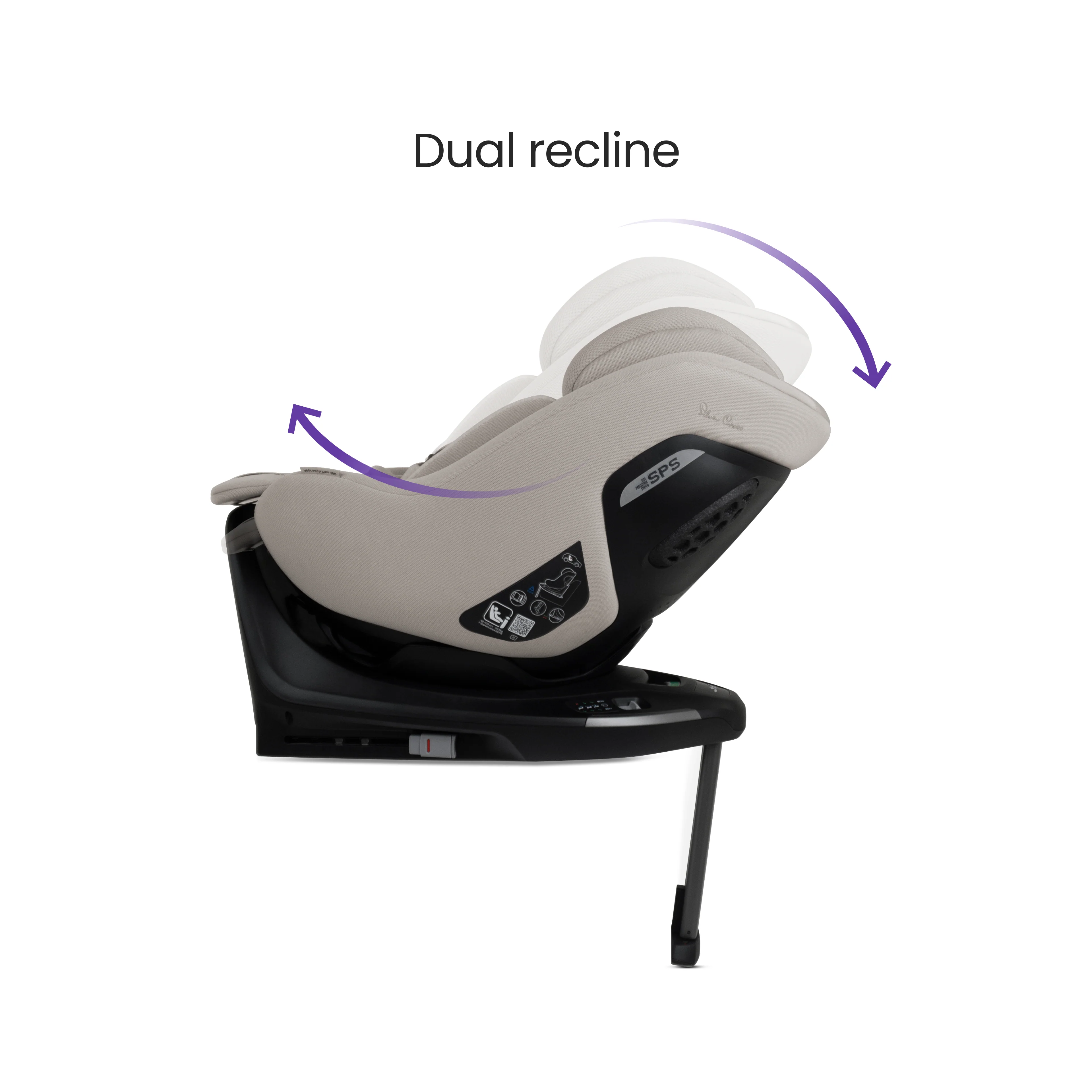 Approach Plus 360 Car Seat Natural Taupe & Base Plus 360 - Image 3