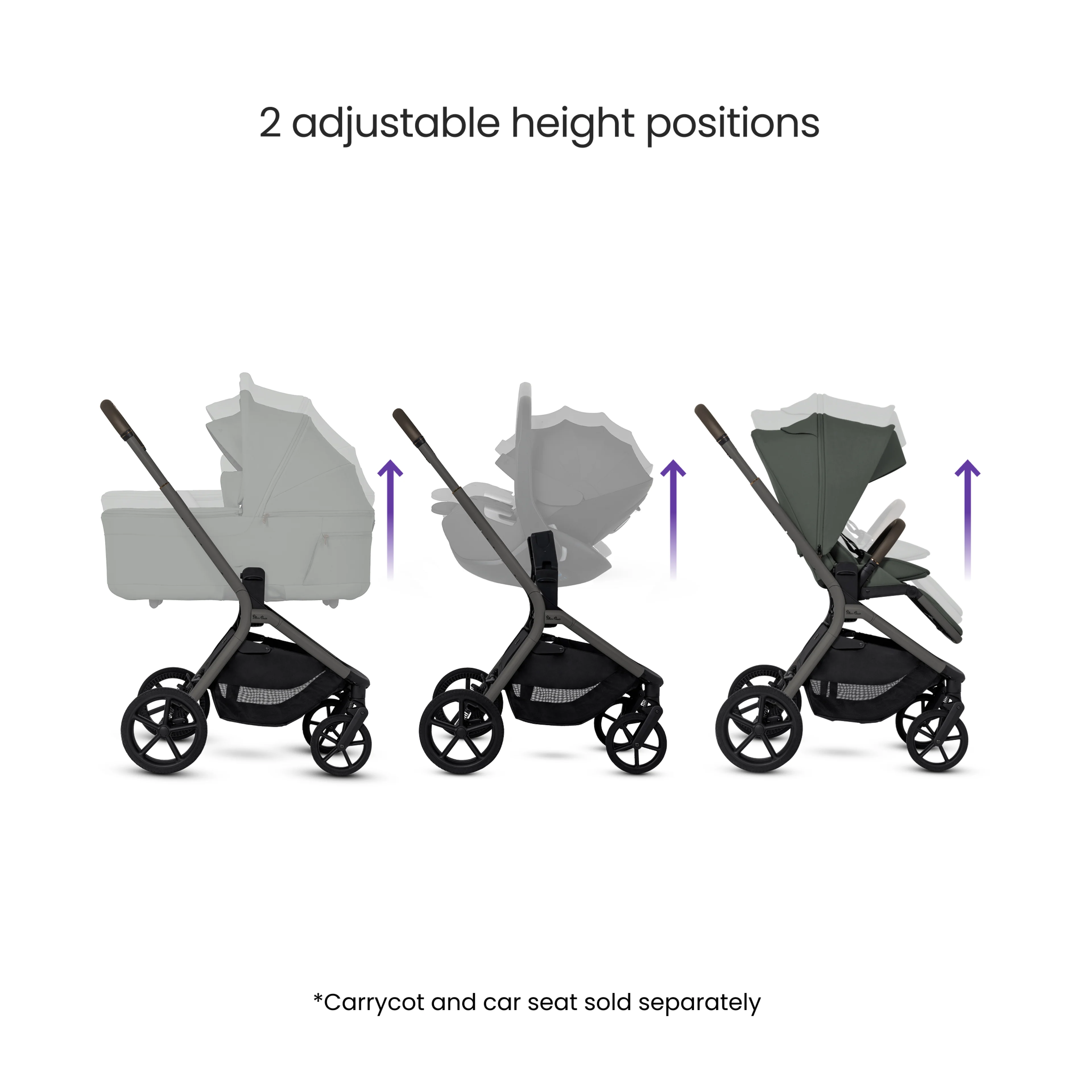 Breez Pewter Pushchair - Image 2