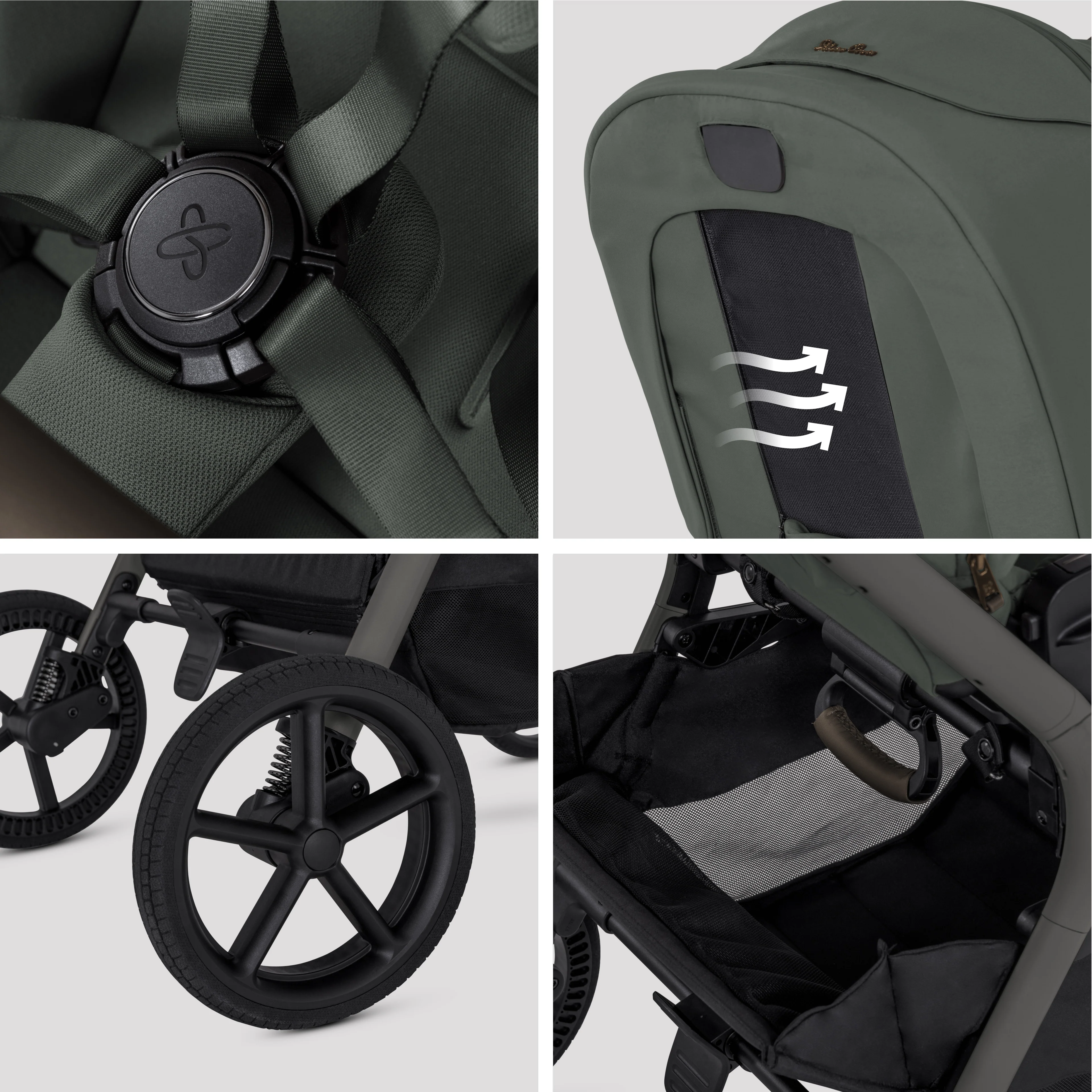 Breez Pewter Pushchair - Image 3