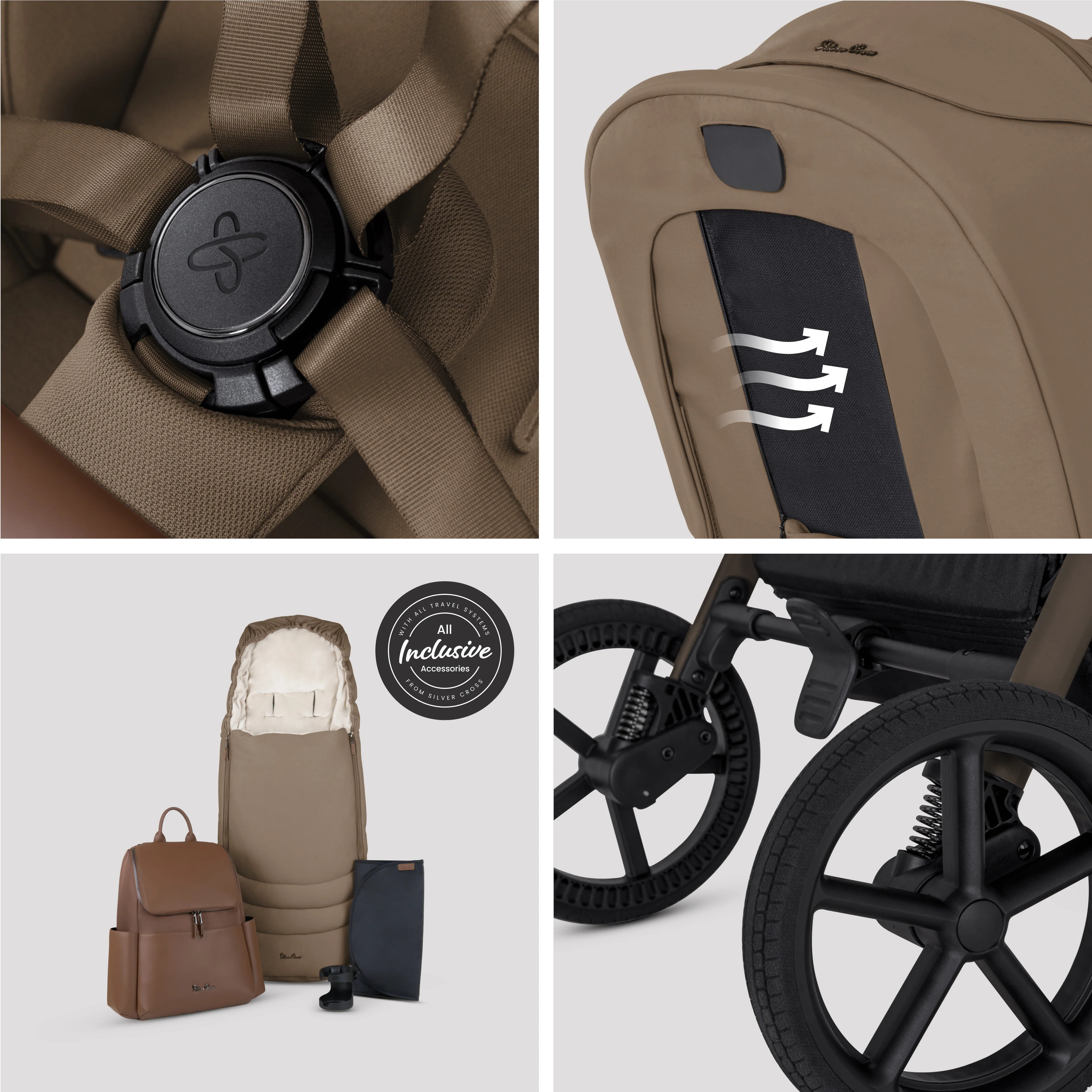 Breez Maple Travel System Accessory Bundle (10 Piece) - Image 7