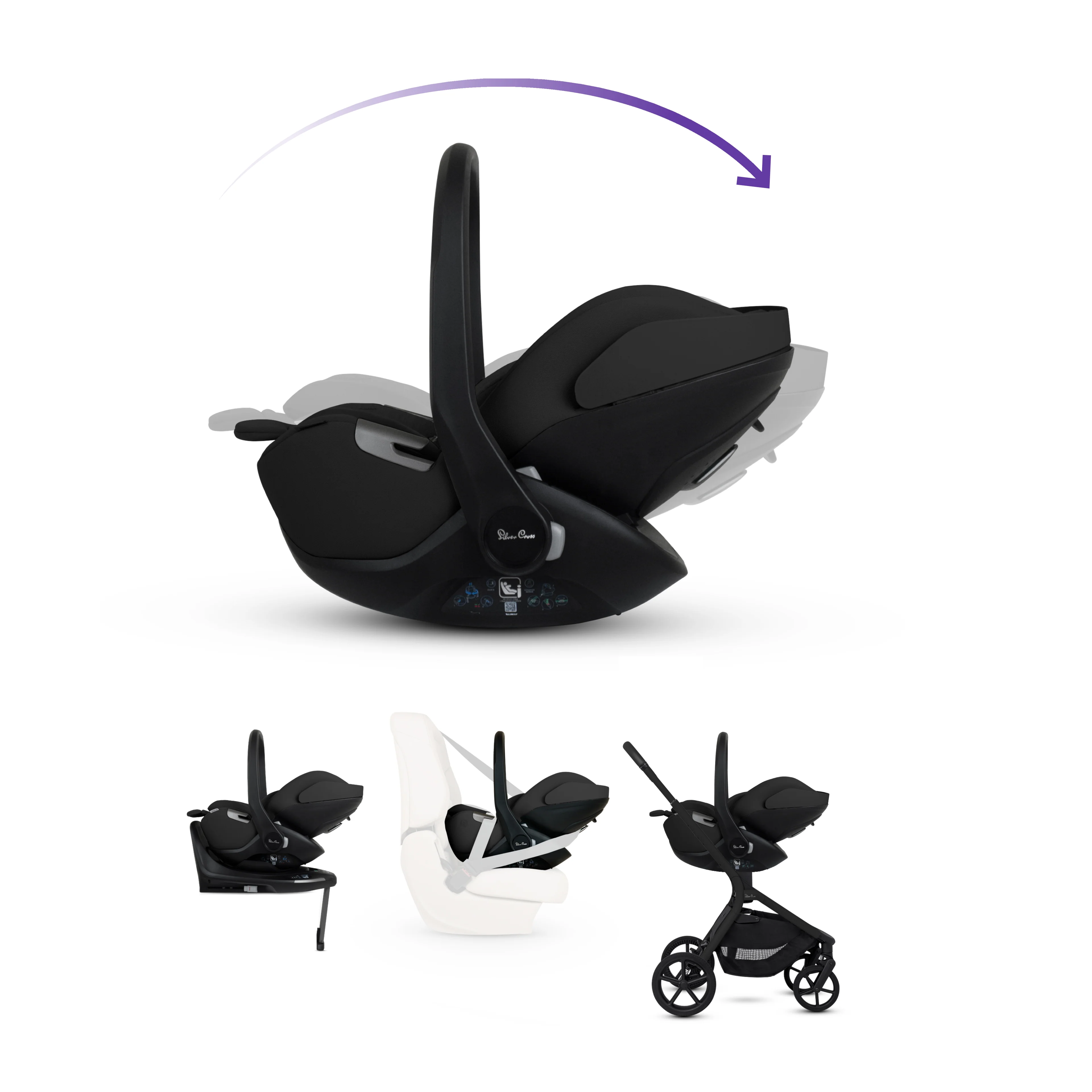 Breez Onyx Travel System Ultimate 360 Infant Carrier Bundle (12 piece) - Image 12