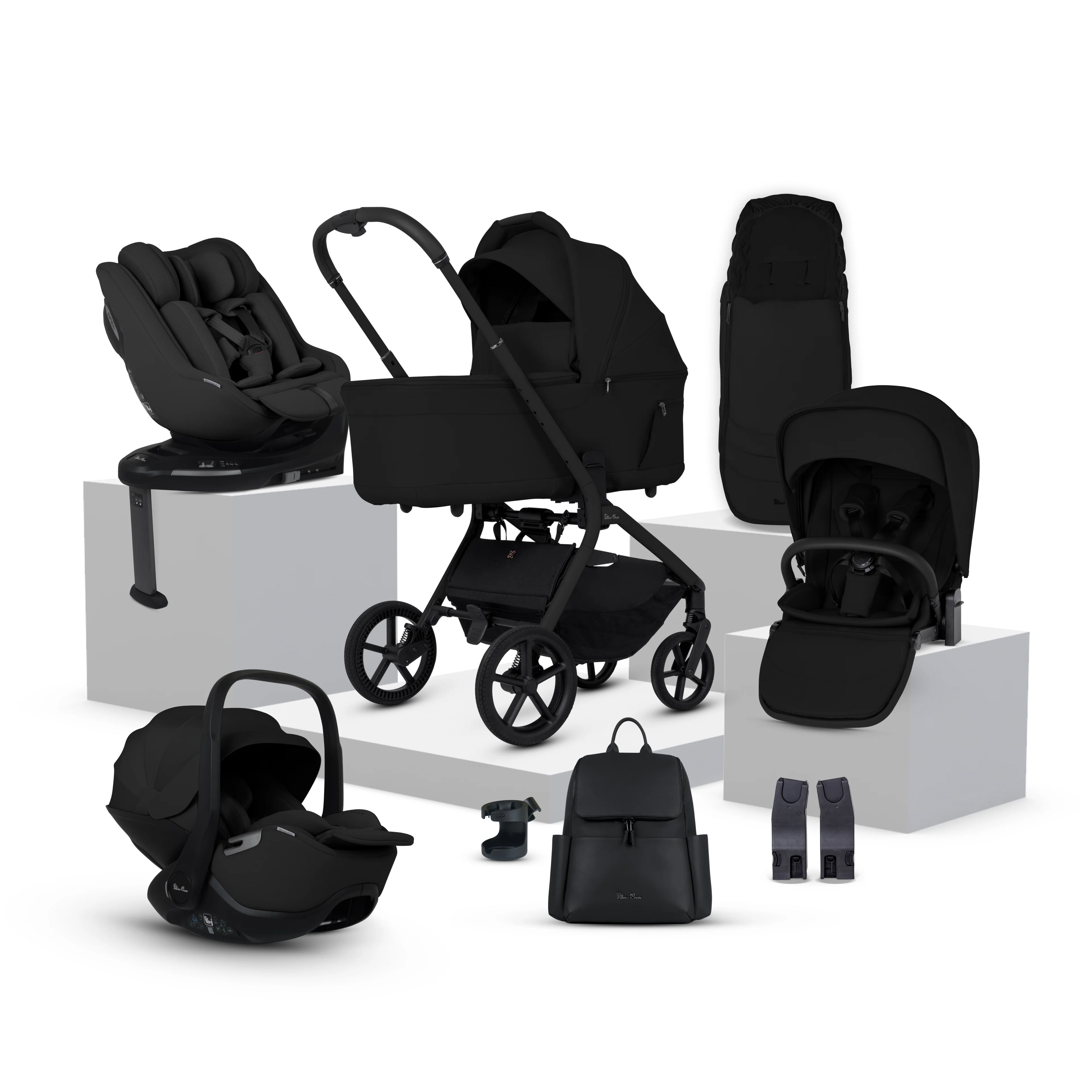 Breez Onyx Travel System Ultimate 360 Family Car Seat Bundle (13 piece)