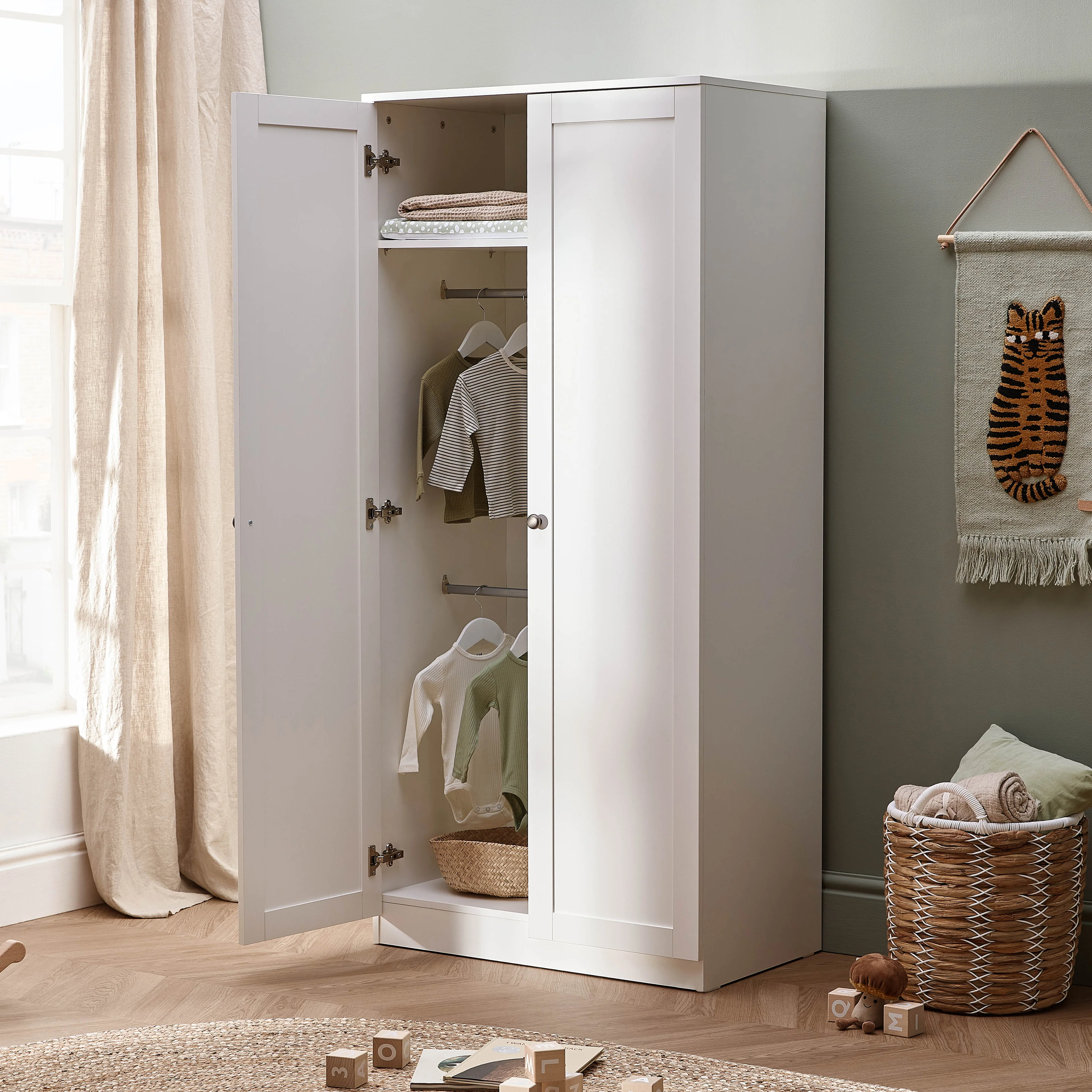 Bromley White Wardrobe - Image 3