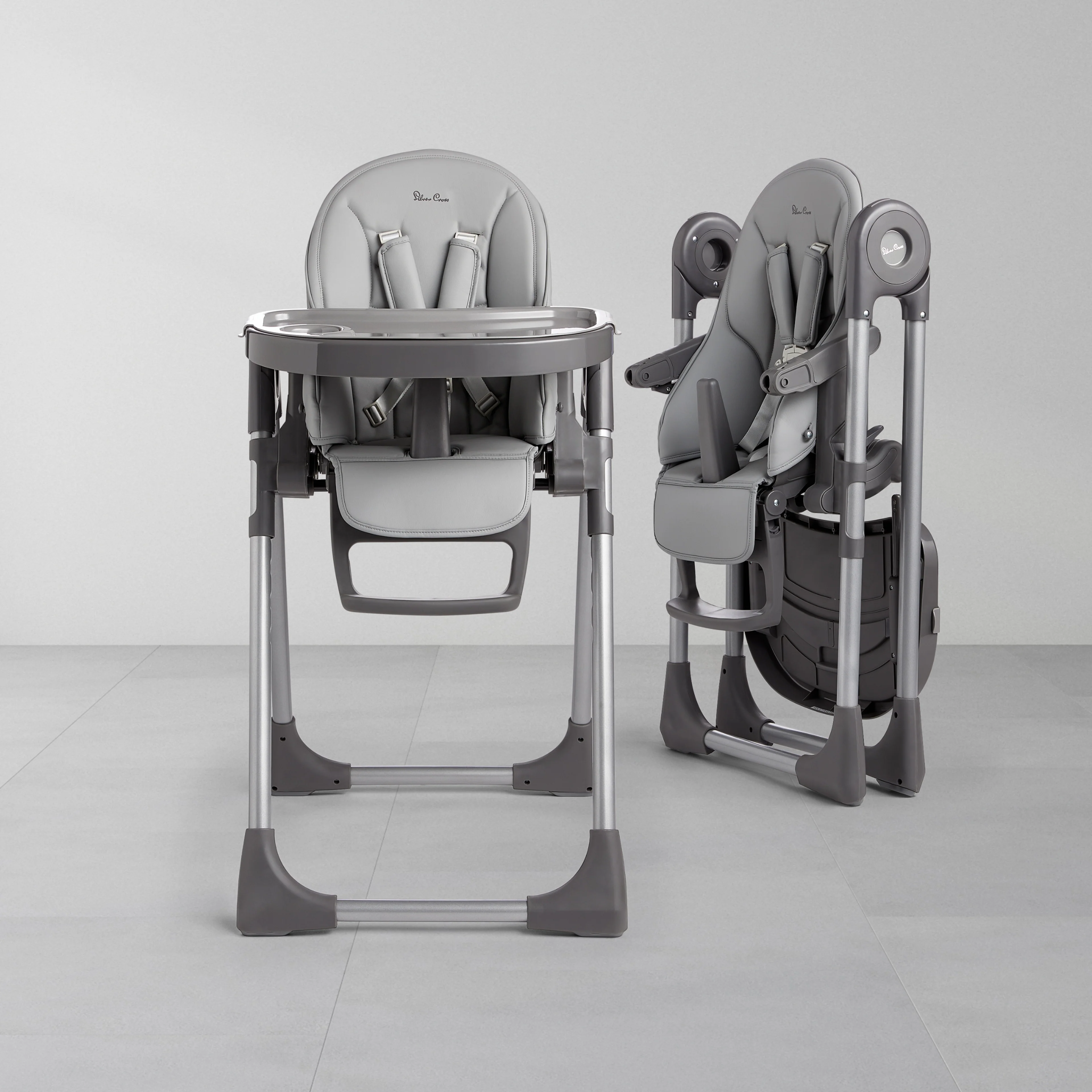 Buffet Highchair Cool Grey - Image 8