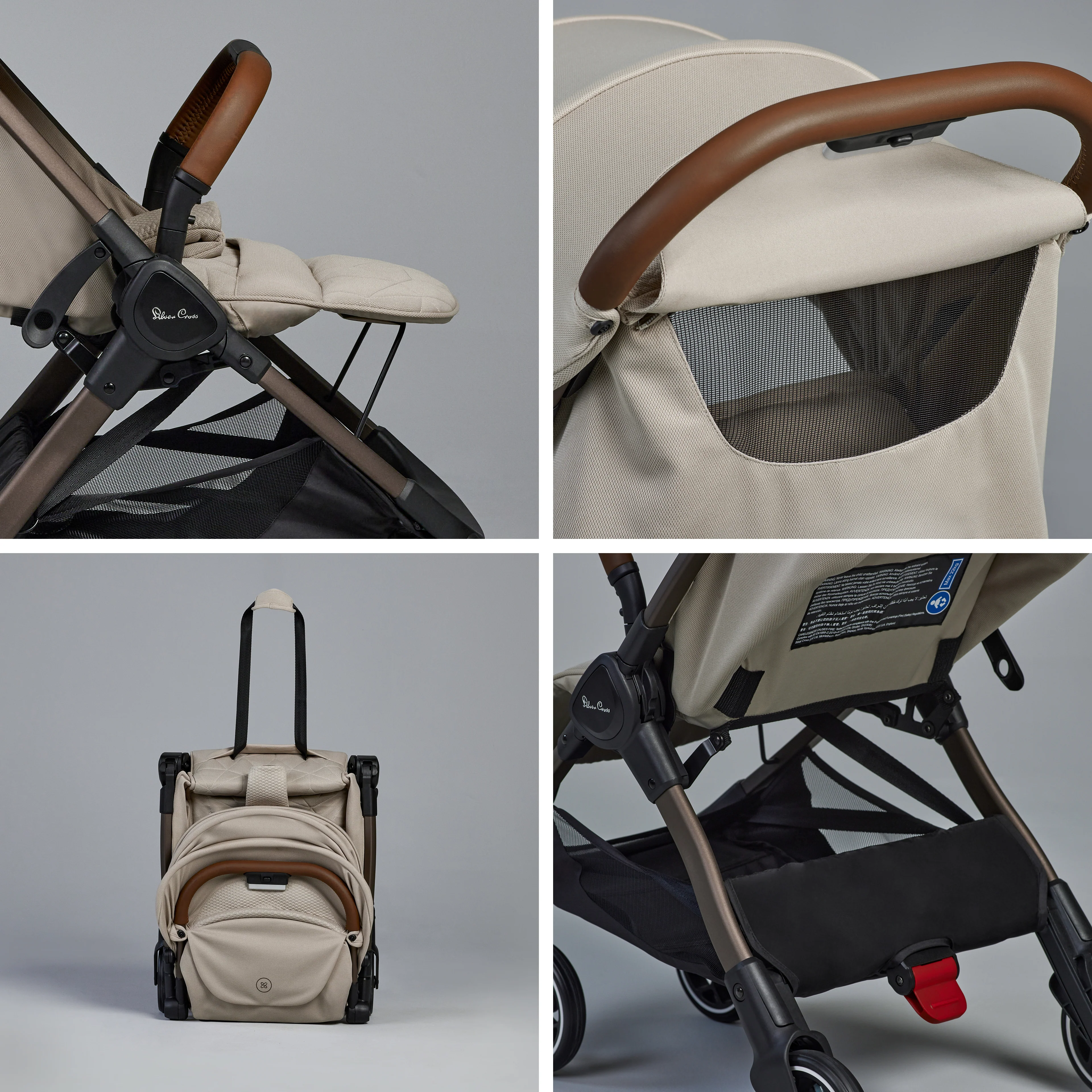 Clic 2 Latte Stroller - Image 6