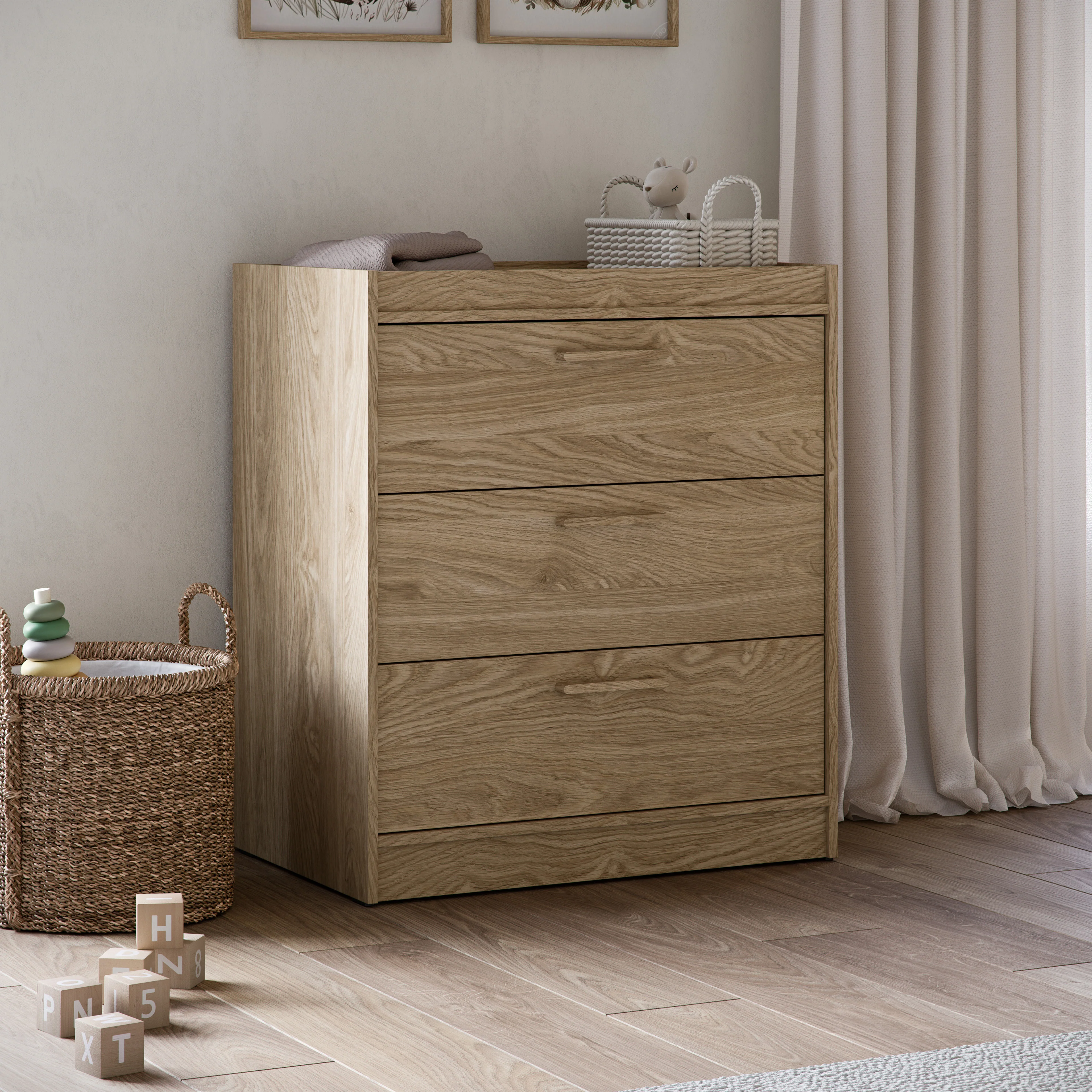 Geneva 2 Piece Nursery Room Set With Mattress - Image 6