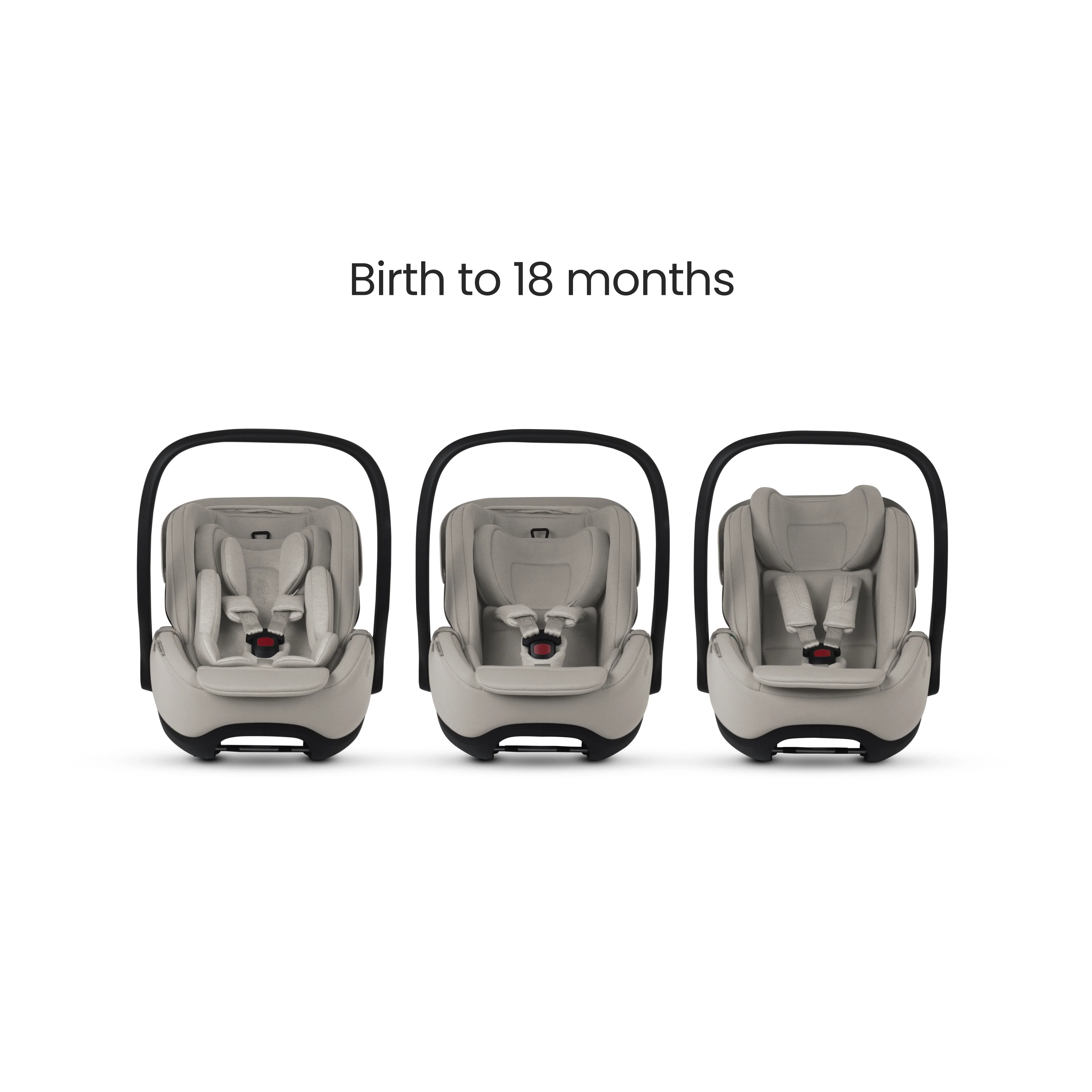 Glide Plus 360 Infant Car Seat Natural Taupe & Base Plus 360 - Image 9