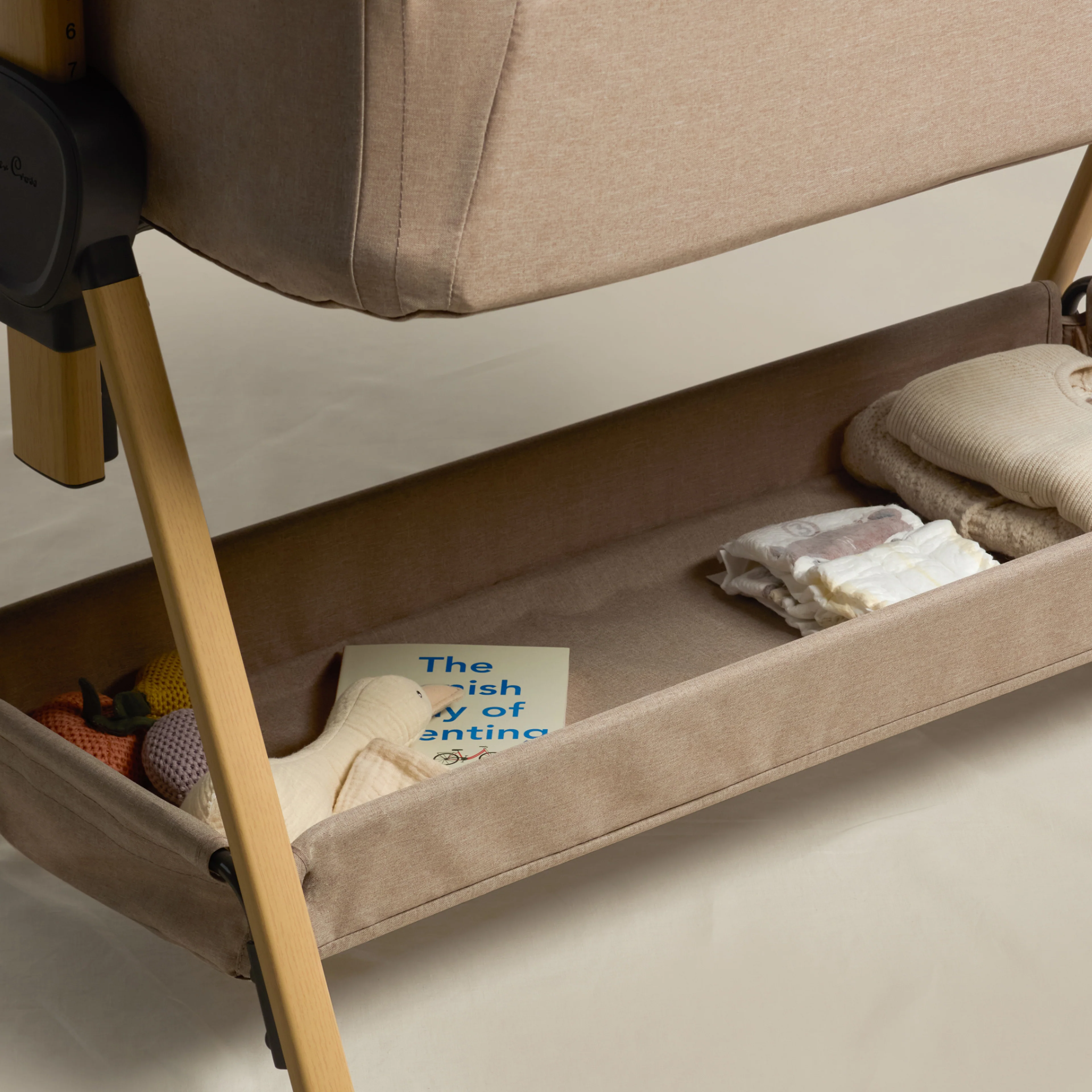 Lunar Bedside Crib Oatmeal - Image 5