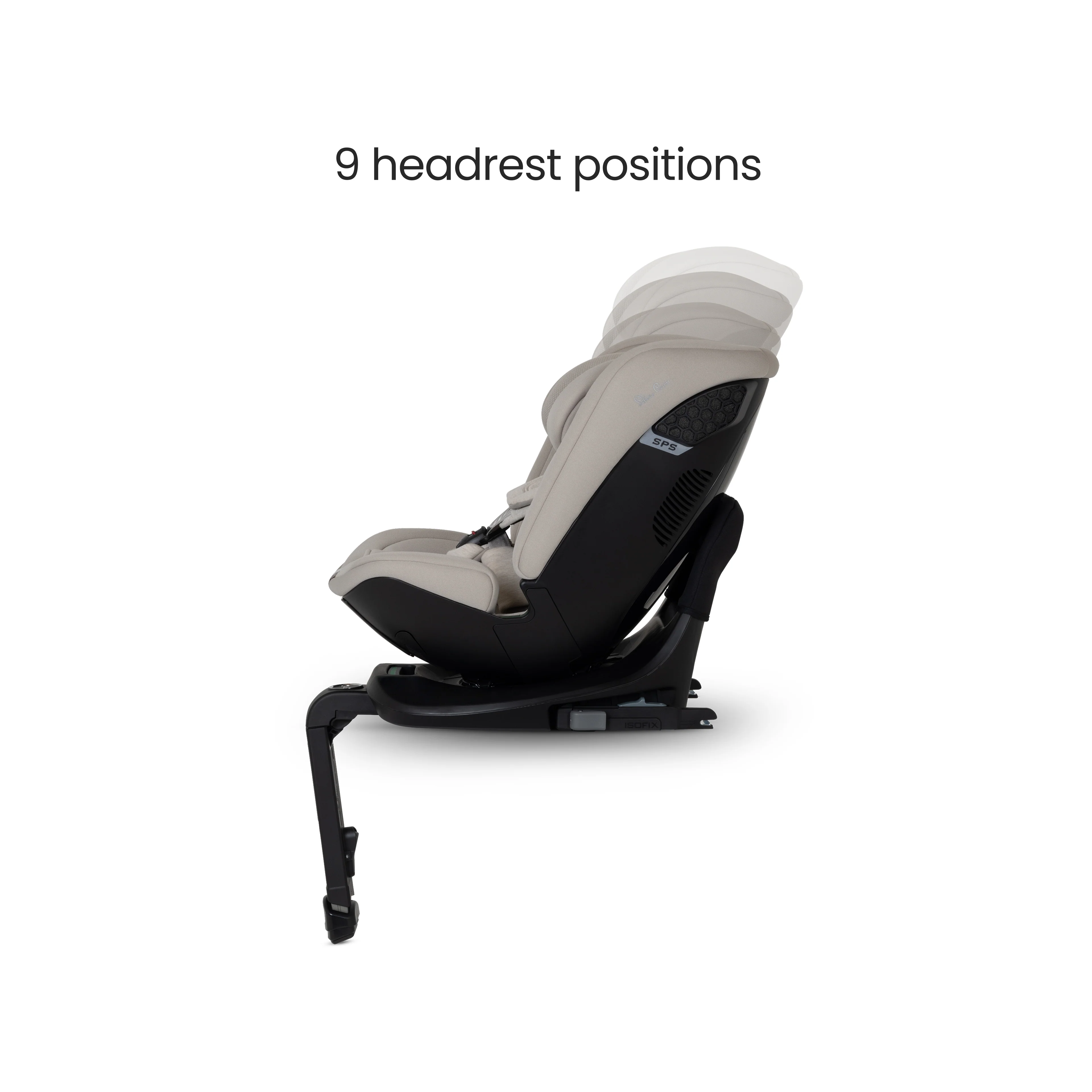 Motion 3 All Size 360 Rotating Car Seat Natural Taupe - Image 5