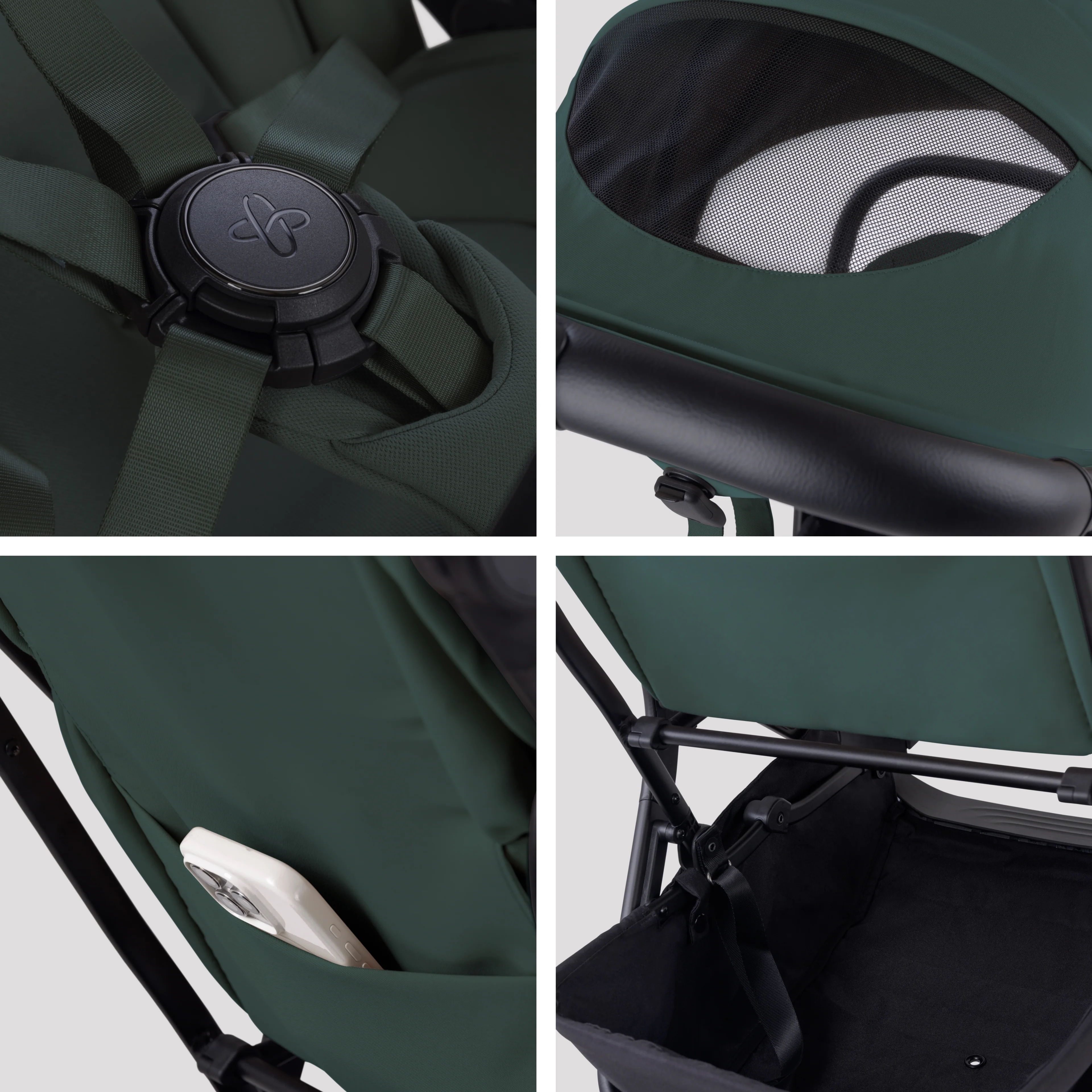Nia Conifer Compact Travel Stroller - Image 6