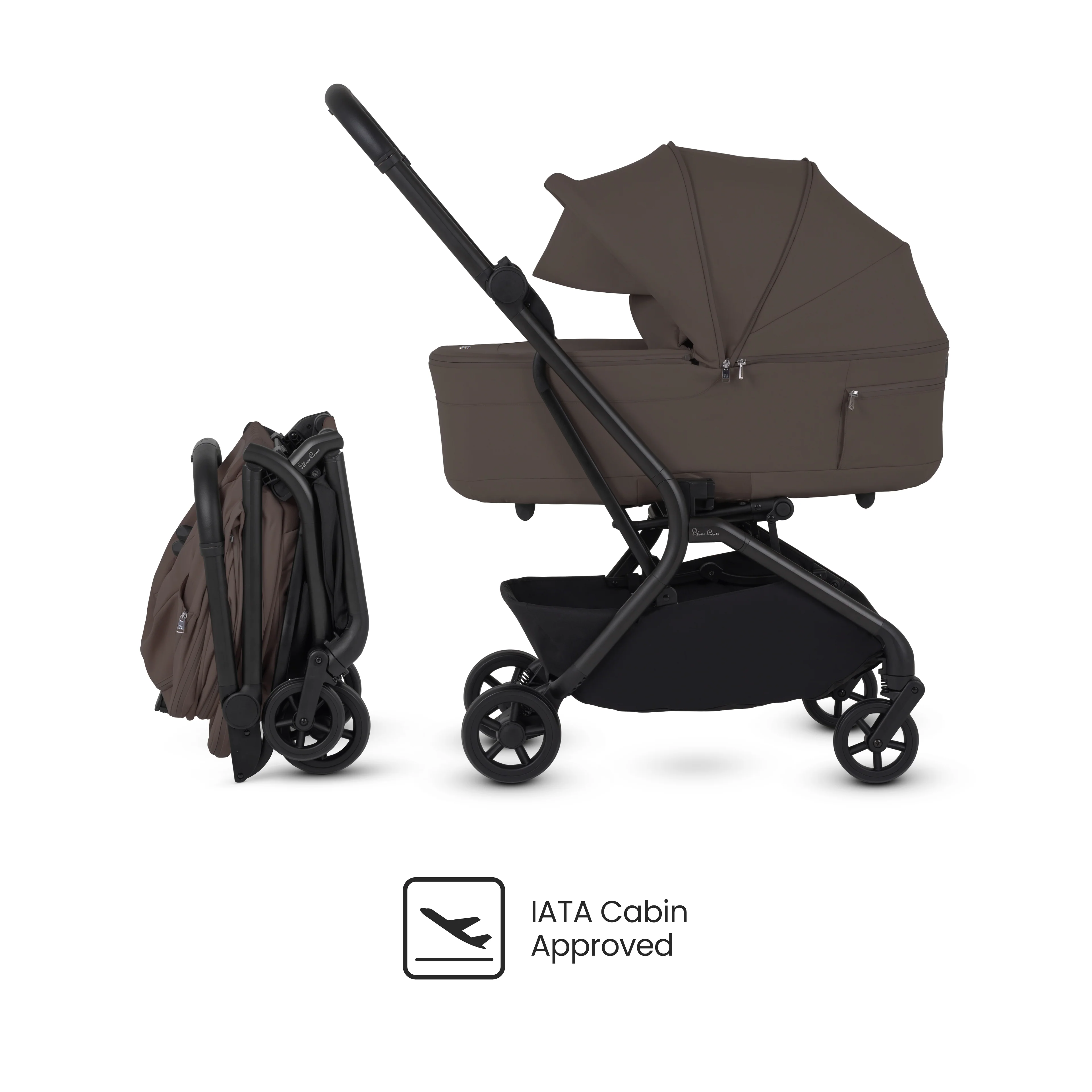 Nia Chocolate Compact Travel System with Accessory Pack Natural Taupe (12 Piece) - Image 2