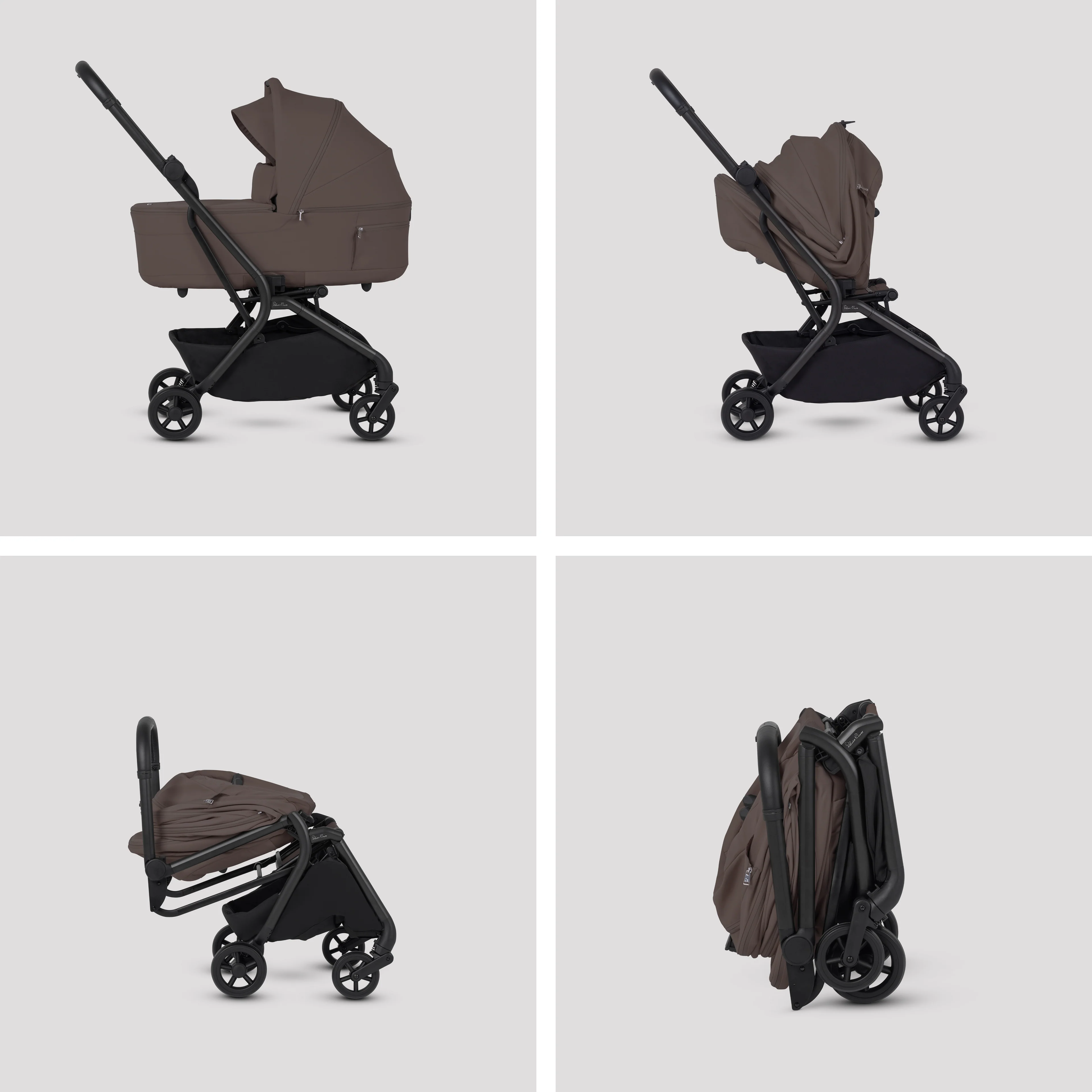 Nia Chocolate Compact Travel System with Accessory Pack Natural Taupe (12 Piece) - Image 3