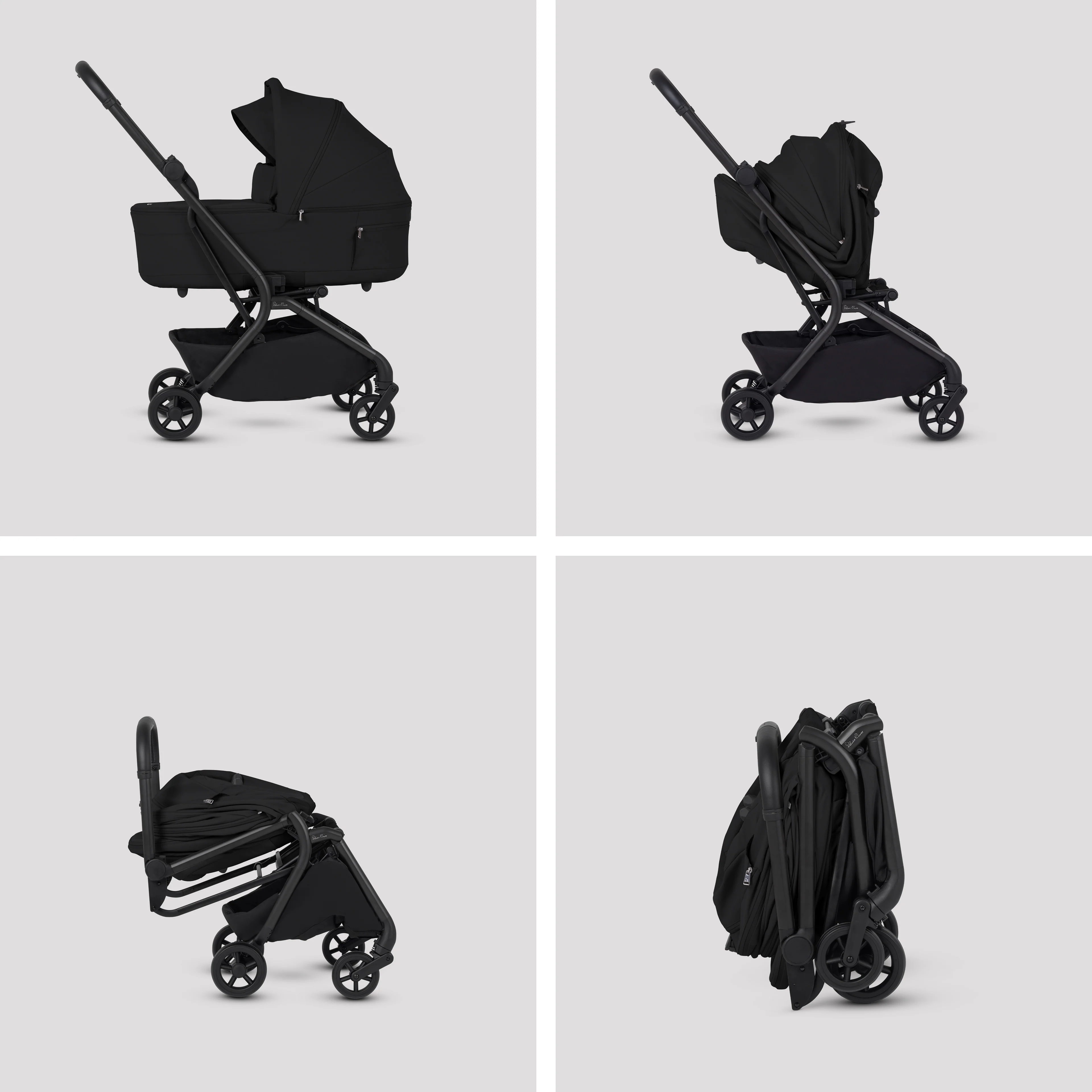 Nia Onyx Compact Travel Stroller with Carrycot (6 Piece) - Image 3