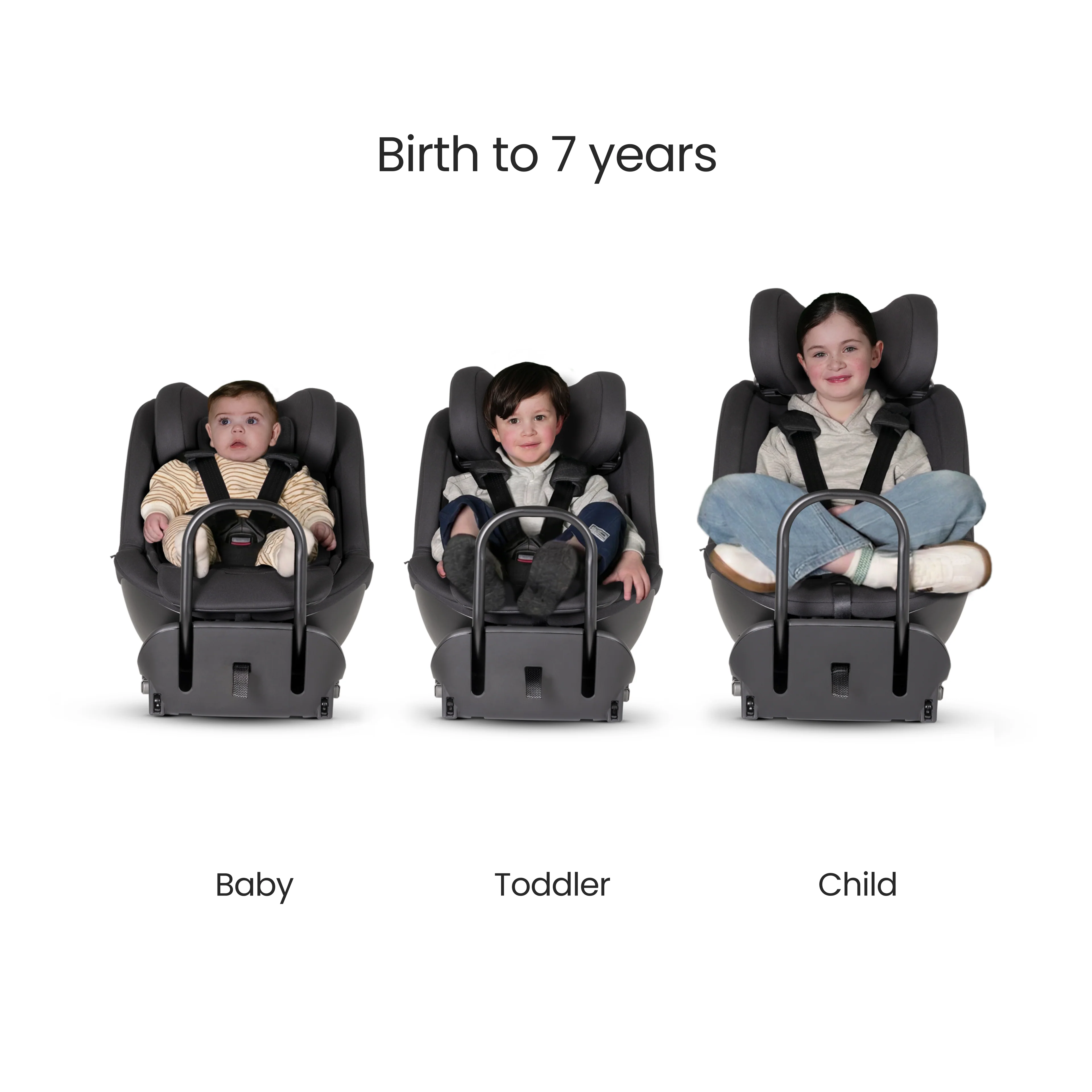 Perform Extended Rear-Facing Car Seat Iconic Black - Image 9