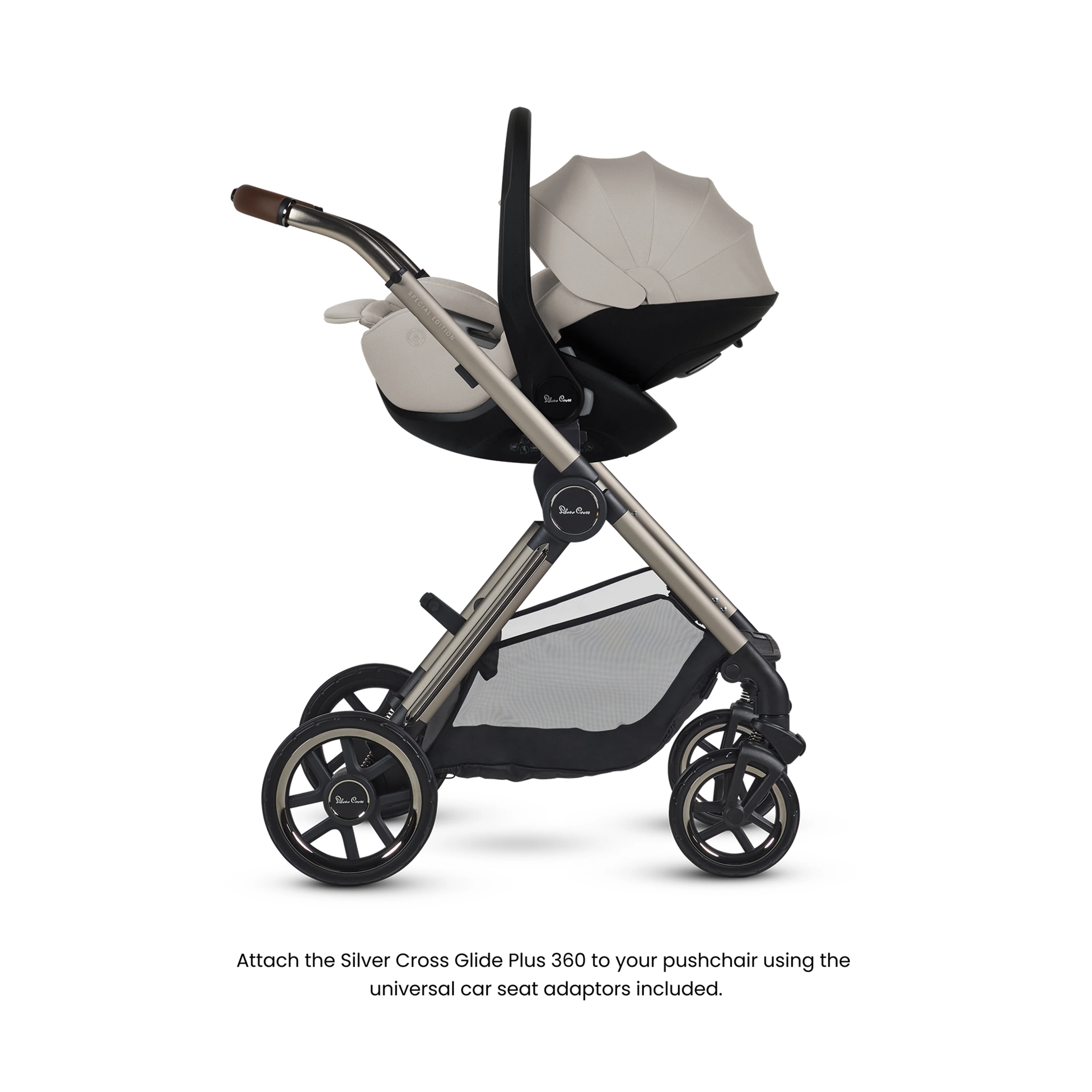 Reef 2 SPECIAL EDITION Frappe Travel System Ultimate 360 Natural Taupe Family Car Seat Bundle (12 piece) - Image 4