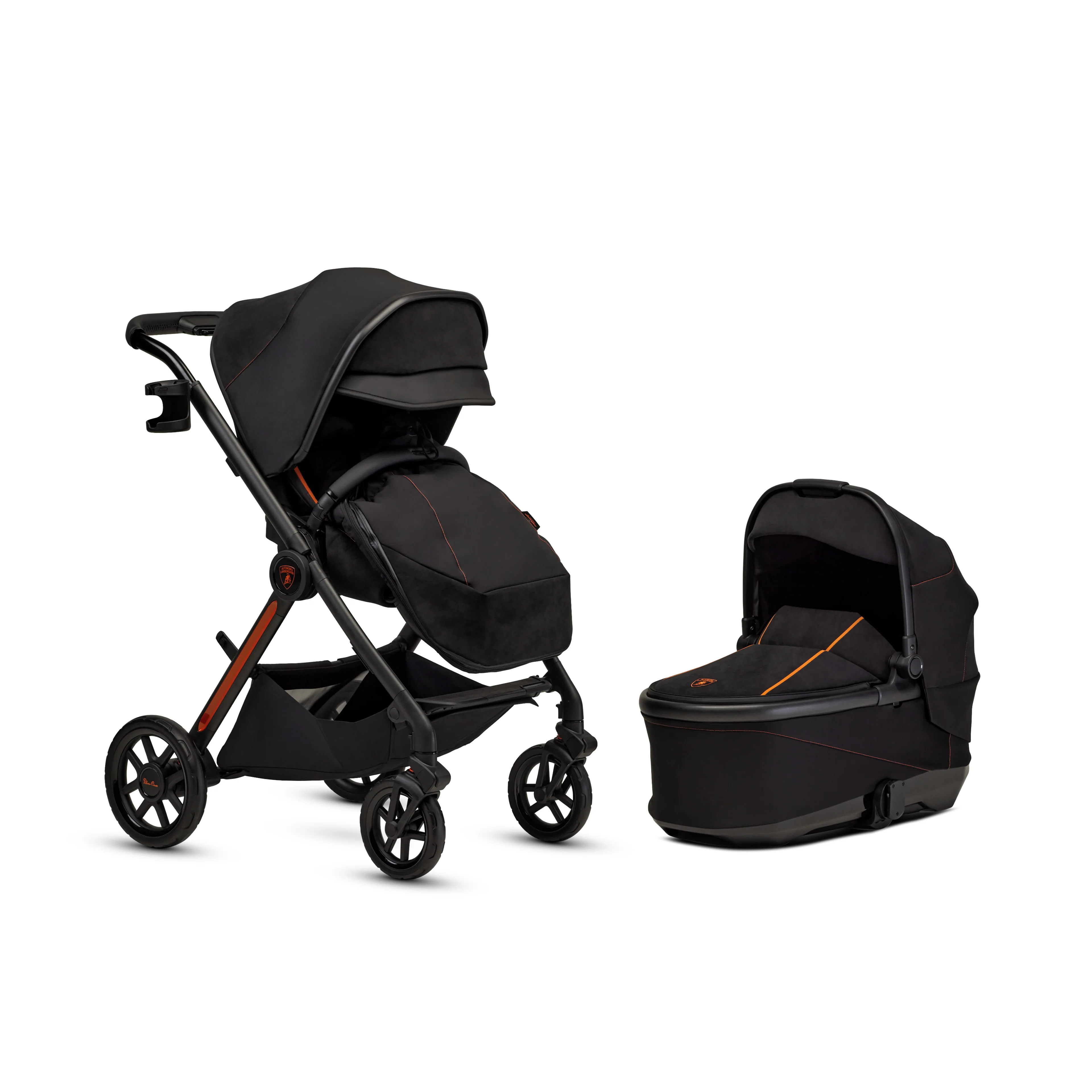 Silver Cross x Automobili Lamborghini Reef AL Arancio Travel System Accessory Bundle - Image 6
