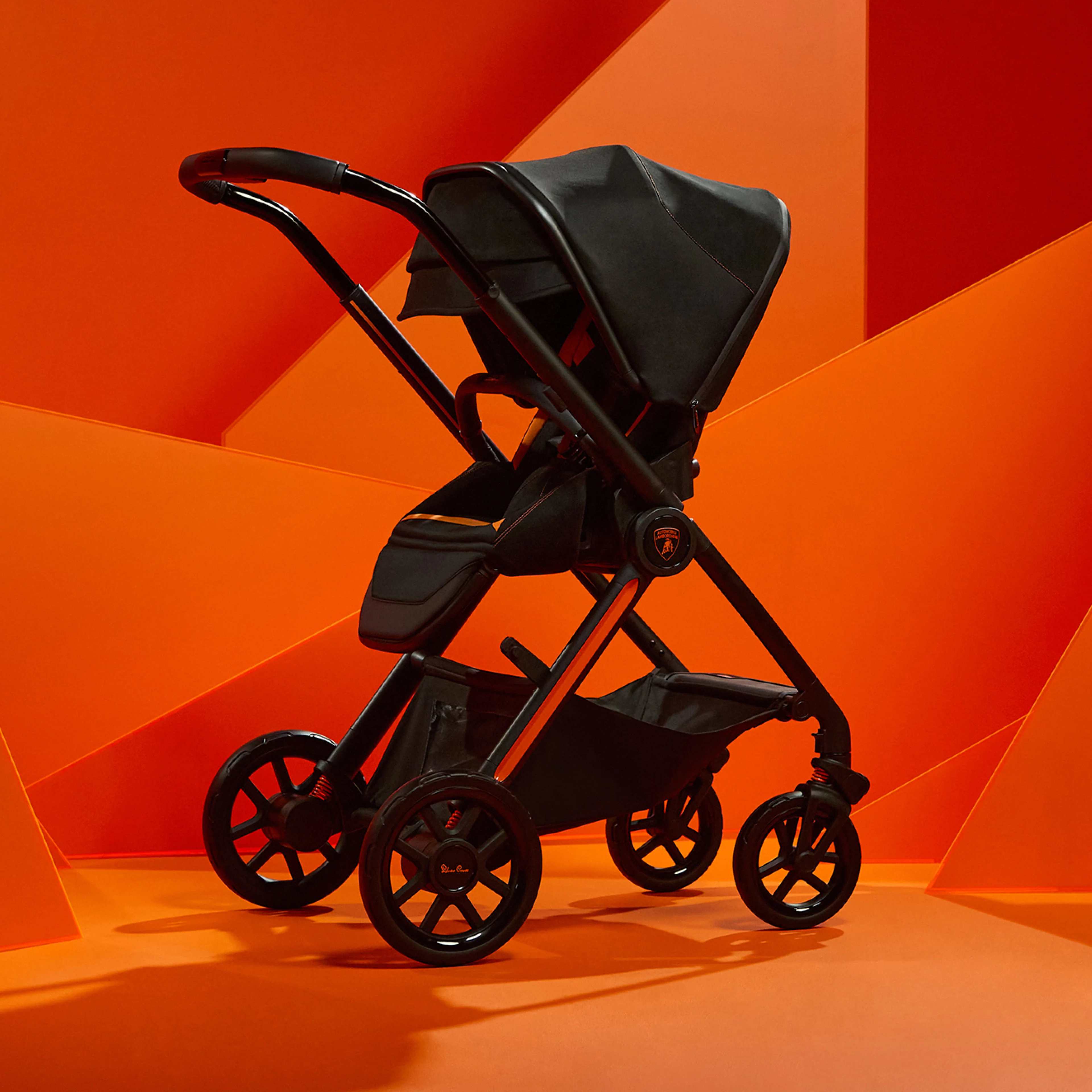Silver Cross x Automobili Lamborghini Reef AL Arancio Travel System Accessory Bundle - Image 7