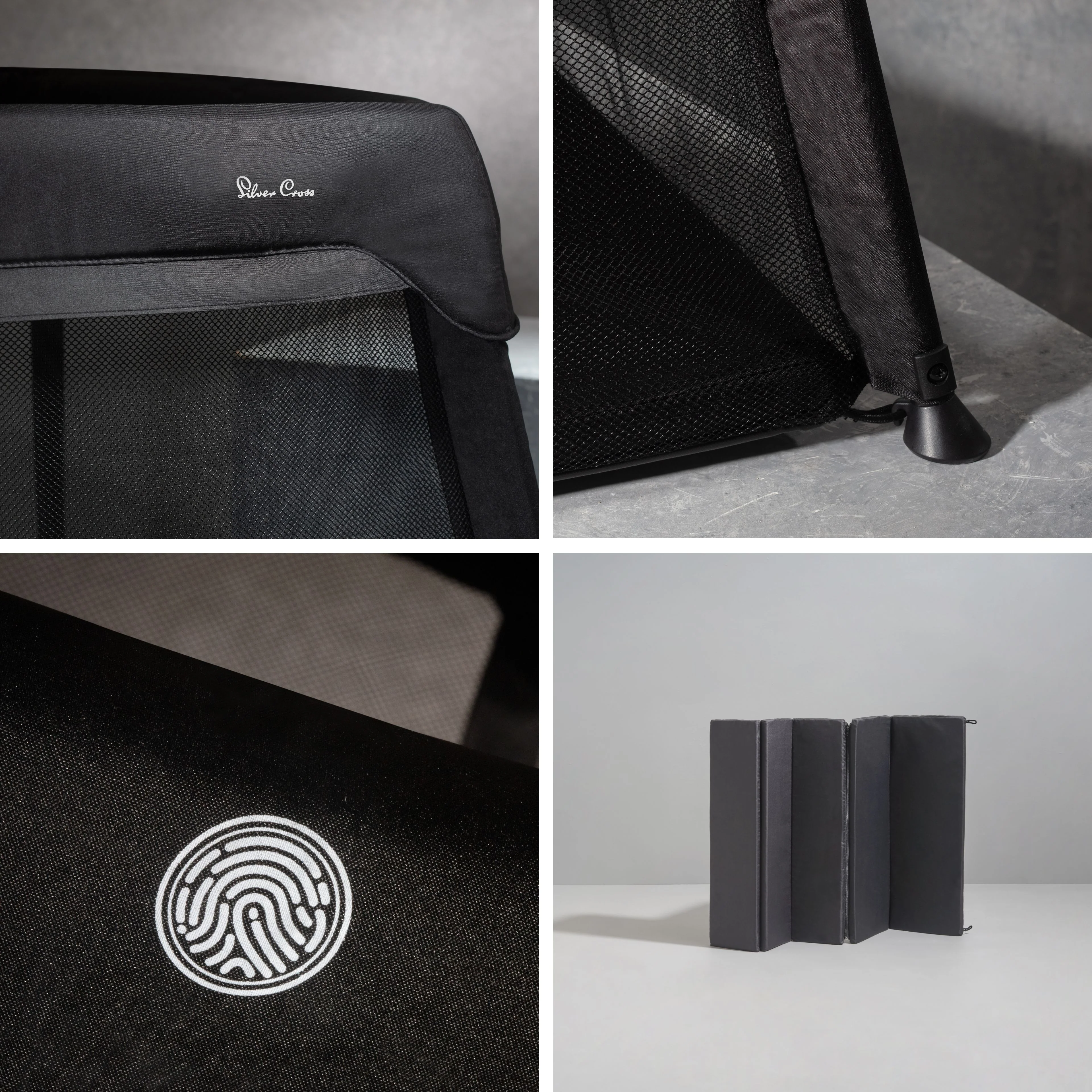Slumber 3-in-1 Travel Cot Carbon - Image 4