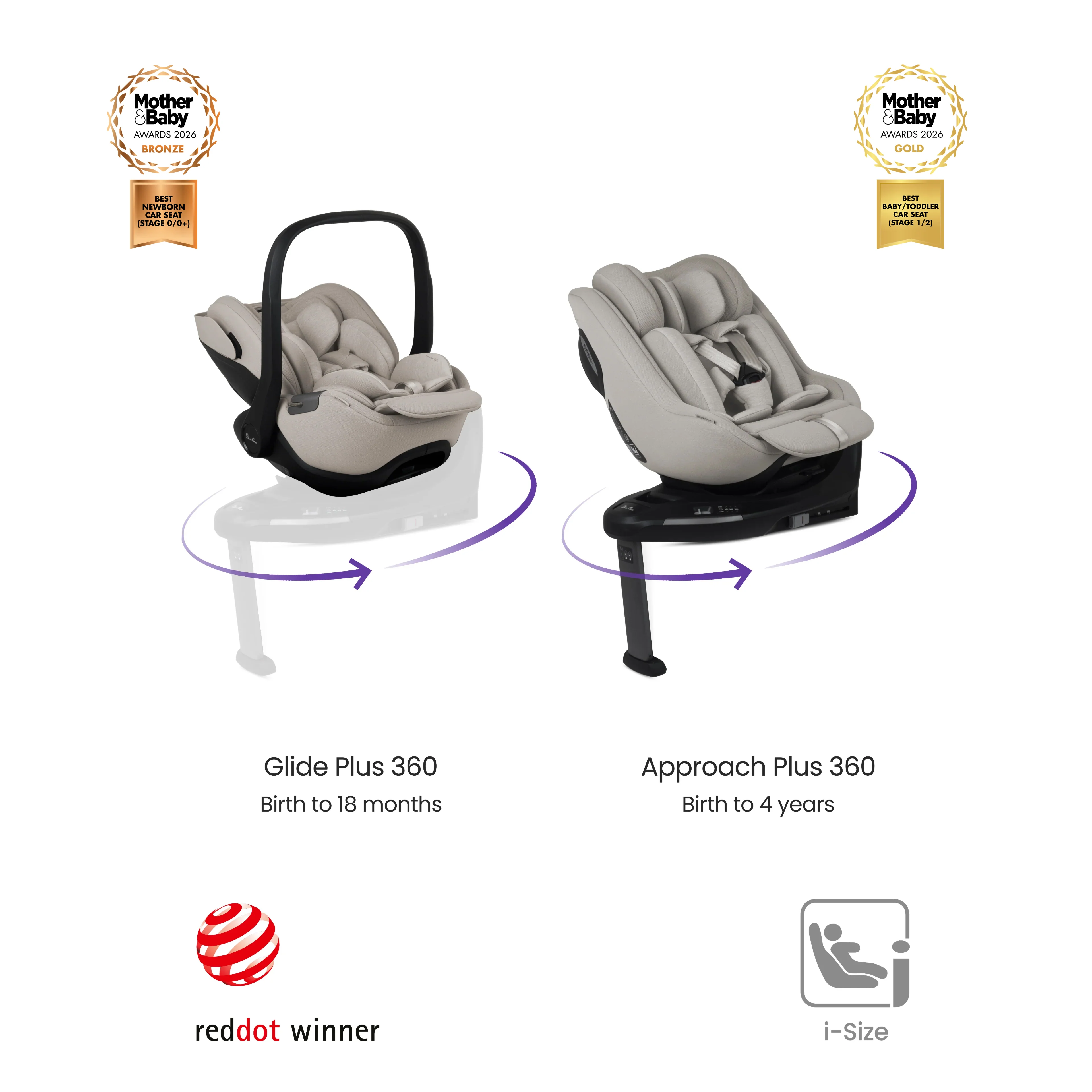Reef 2 SPECIAL EDITION Frappe Travel System Ultimate 360 Natural Taupe Family Car Seat Bundle (12 piece) - Image 8