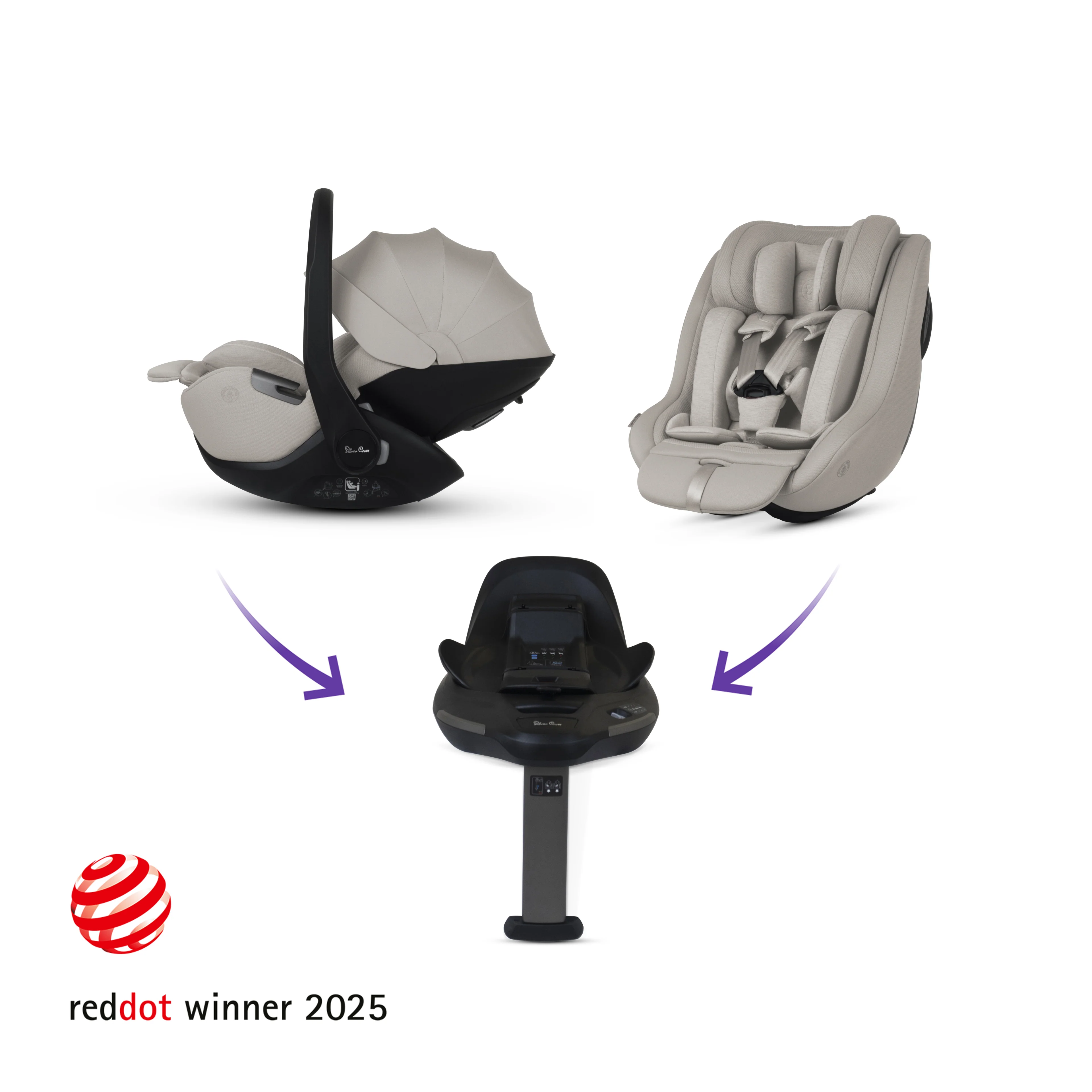 Reef 2 SPECIAL EDITION Frappe Travel System Ultimate 360 Natural Taupe Family Car Seat Bundle (12 piece) - Image 10