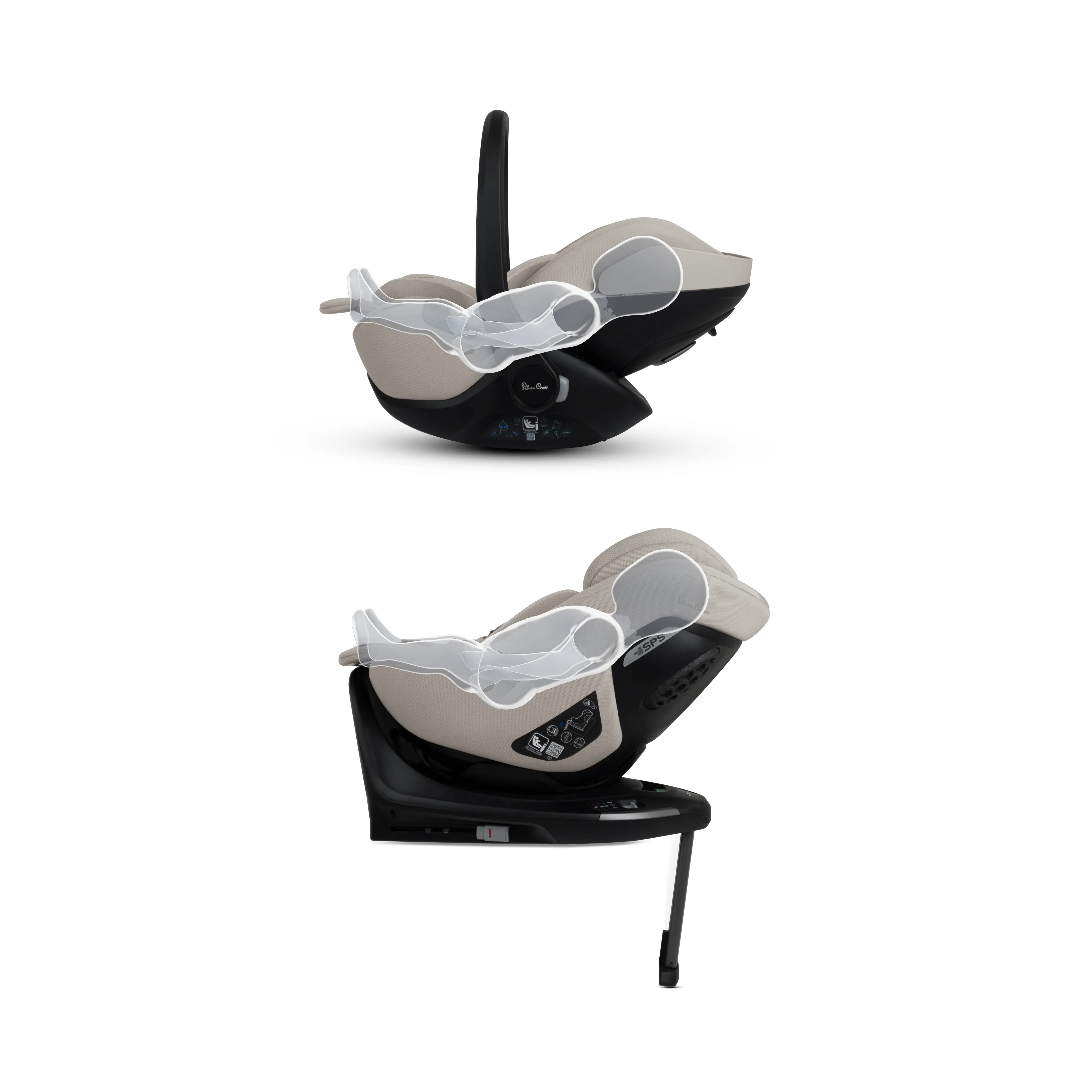 Plus 360 Family Car Seat Bundle Natural Taupe - Image 4