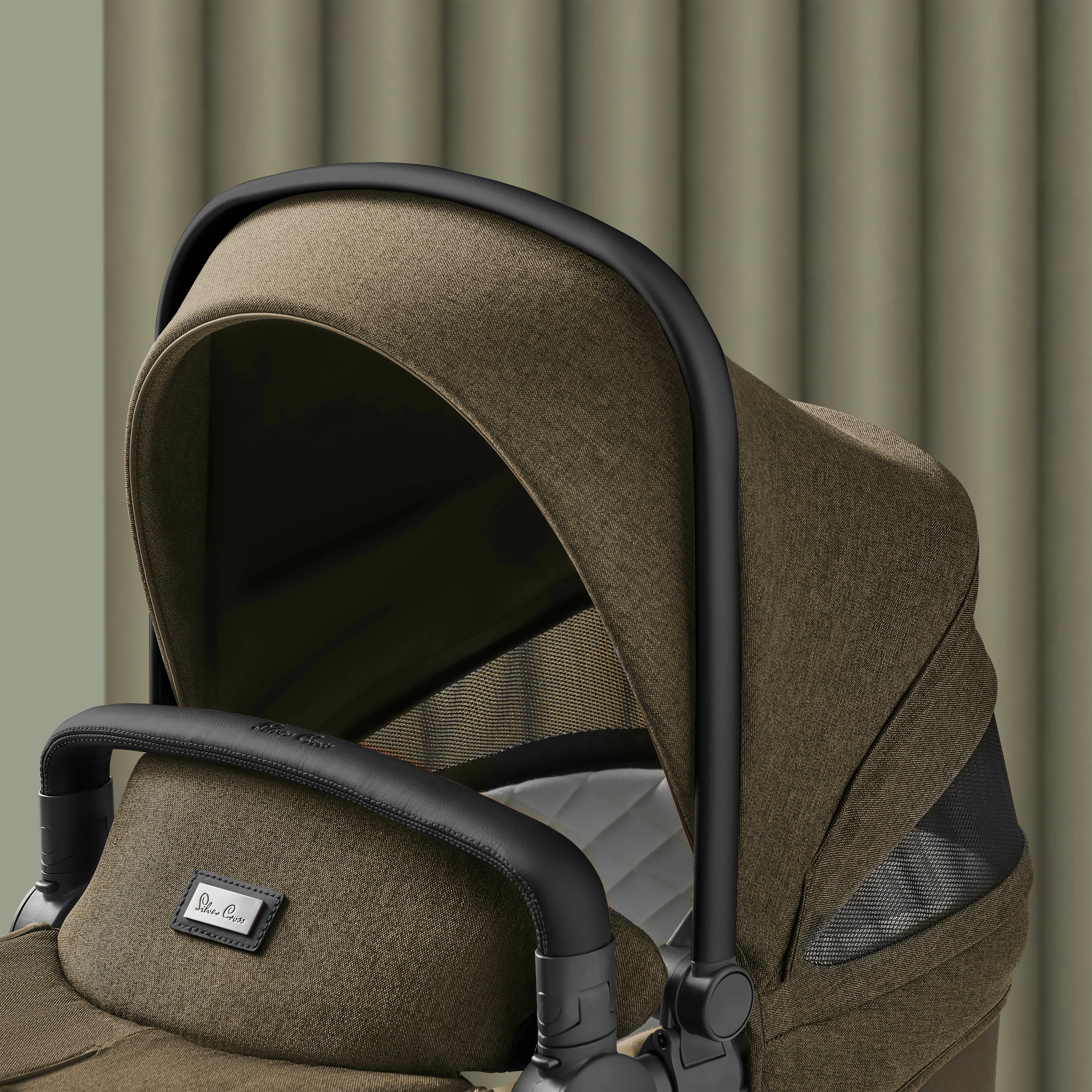 Wave First Bed Carrycot Cedar - Image 6